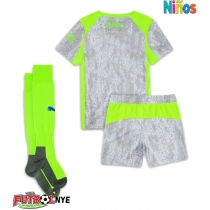 Camiseta Manchester City Tercera Equipación para niños 2025-26 manga corta (+ pantalones cortos)